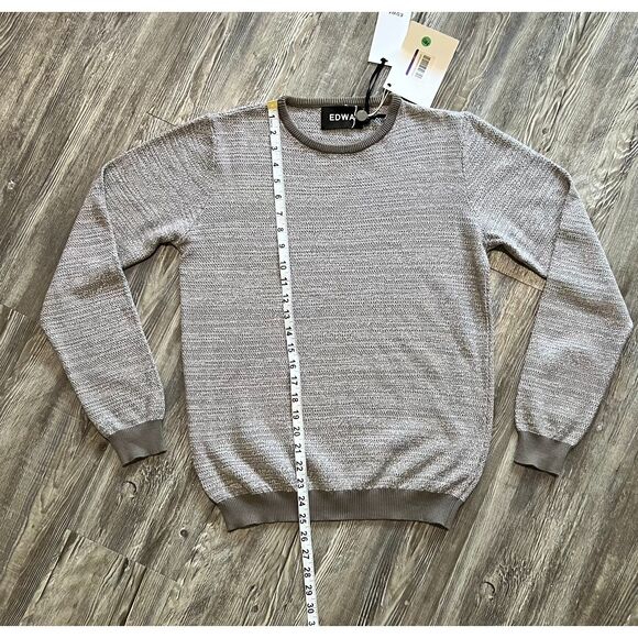 Edwa by Edwars Spiers Mens Longsleeve Shirt M Made in Italy - Picture 8 of 8